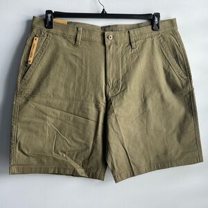 WP Weatherproof Men's Ripstop Utility Short Green Size 40